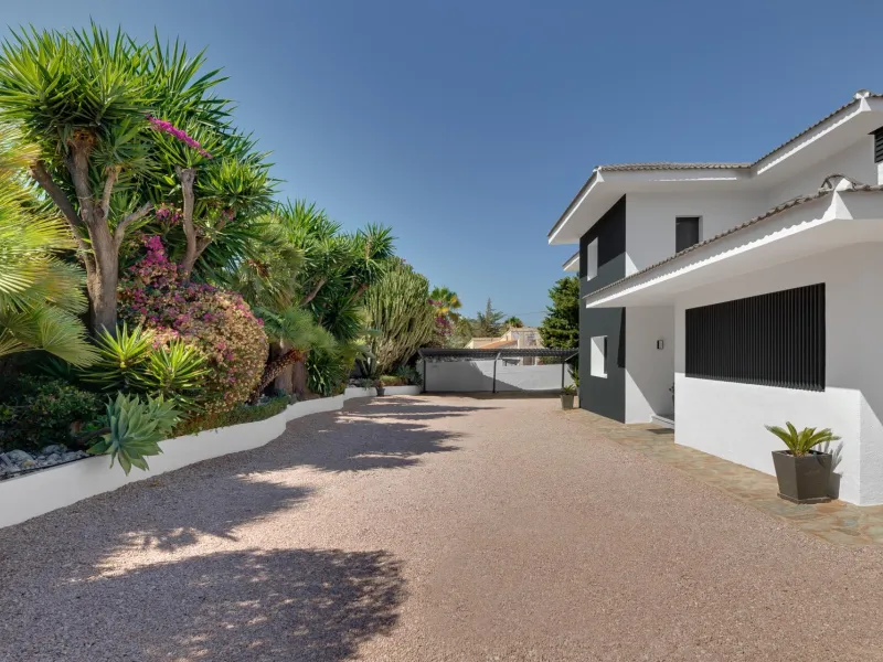 Residencia exclusiva con vistas panorámicas al Peñón de Ifach — Calpe