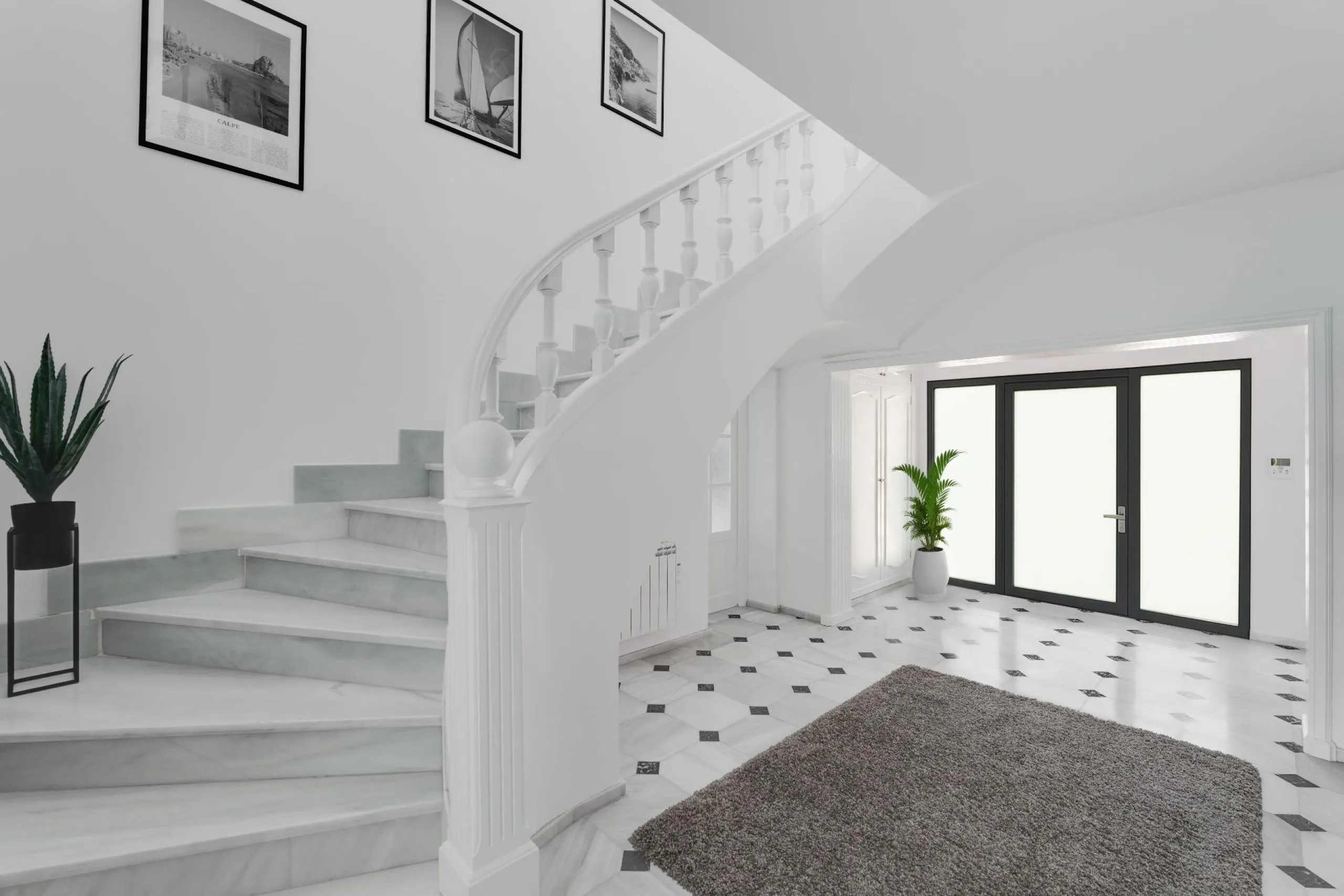 Residencia exclusiva con vistas panorámicas al Peñón de Ifach — Calpe