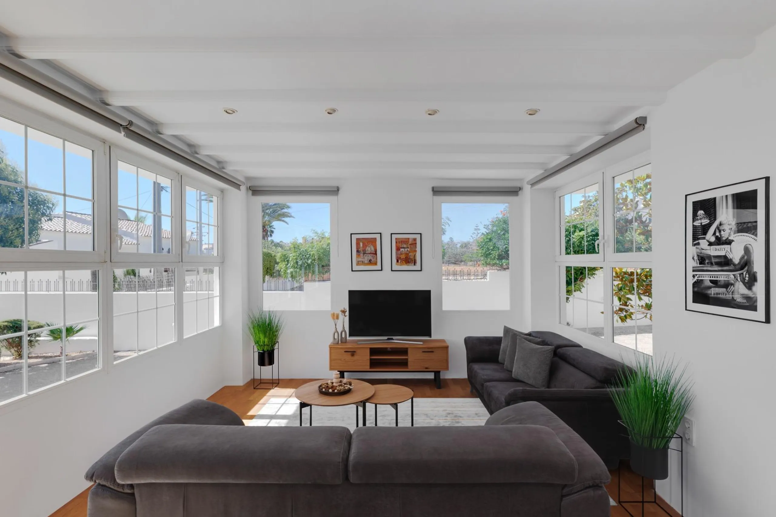 Residencia exclusiva con vistas panorámicas al Peñón de Ifach — Calpe