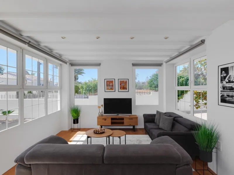 Residencia exclusiva con vistas panorámicas al Peñón de Ifach — Calpe