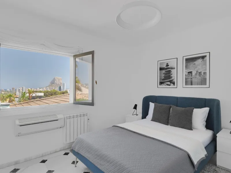Residencia exclusiva con vistas panorámicas al Peñón de Ifach — Calpe