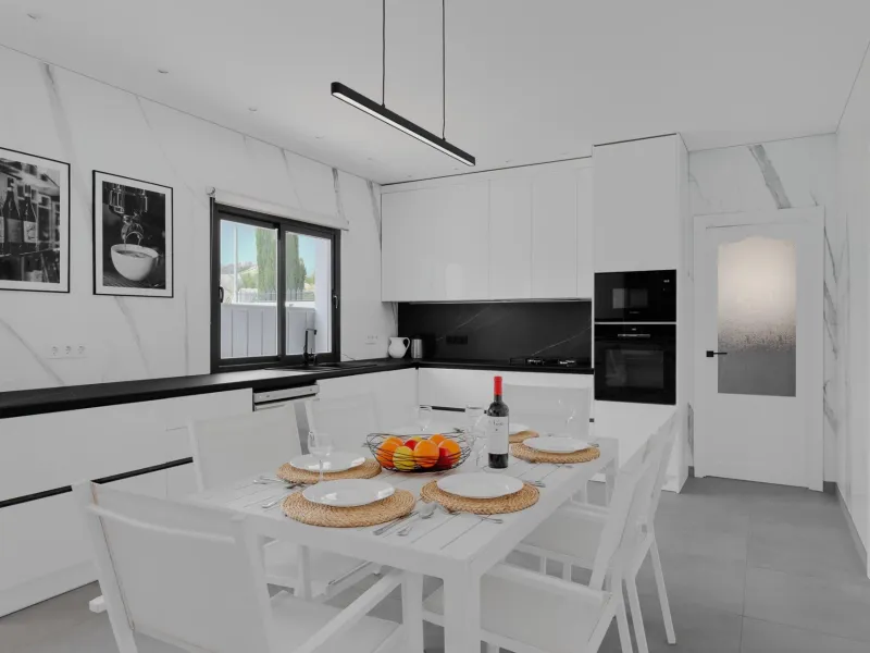 Residencia exclusiva con vistas panorámicas al Peñón de Ifach — Calpe