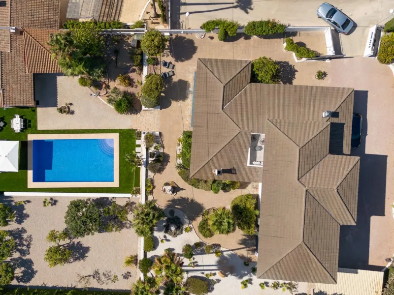 Residencia exclusiva con vistas panorámicas al Peñón de Ifach — Calpe