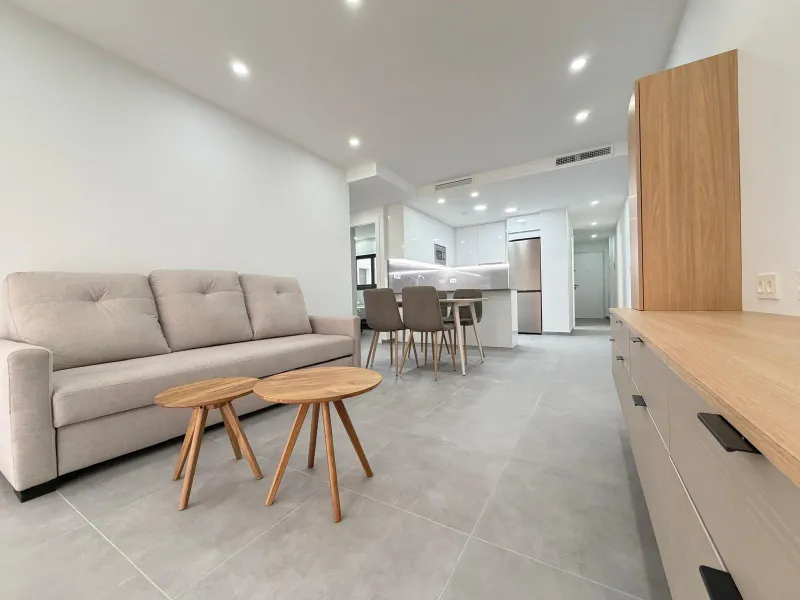 NUEVO APARTAMENTO EN RESIDENCIAL "ALEGRIA 21" CON GARAJE INCLUIDO. 3 DORM. 2 BAÑOS. 113 M2. PISCINA+SAUNA+BARBACOA.