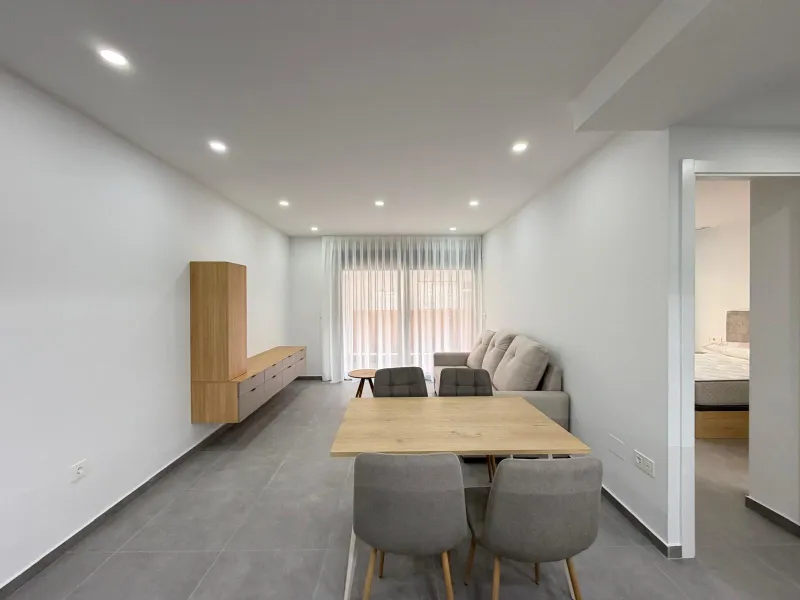 NEW APARTMENT IN THE RESIDENTIAL COMPLEX 'ALEGRIA 21' WITH INCLUDED GARAGE. 3 BEDROOMS. 2 BATHROOMS. 113 M2. POOL + SAUNA + BARBECUE.