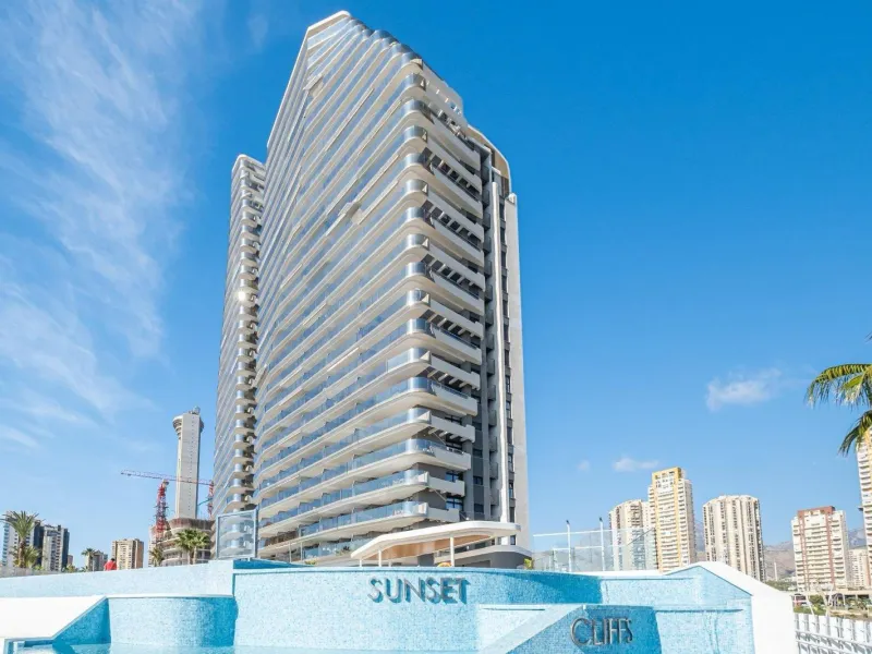 APARTAMENTO EN SUNSET CLIFFS · PLAYA DE PONIENTE · BENIDORM 🌅🌊