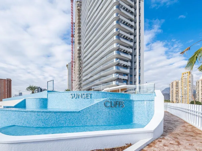 APARTAMENTO EN SUNSET CLIFFS · PLAYA DE PONIENTE · BENIDORM 🌅🌊