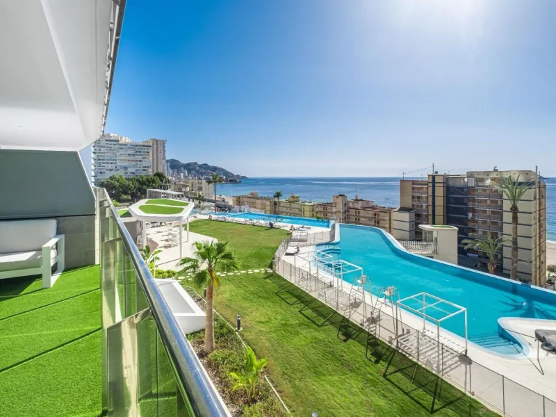 APARTAMENTO EN SUNSET CLIFFS · PLAYA DE PONIENTE · BENIDORM 🌅🌊