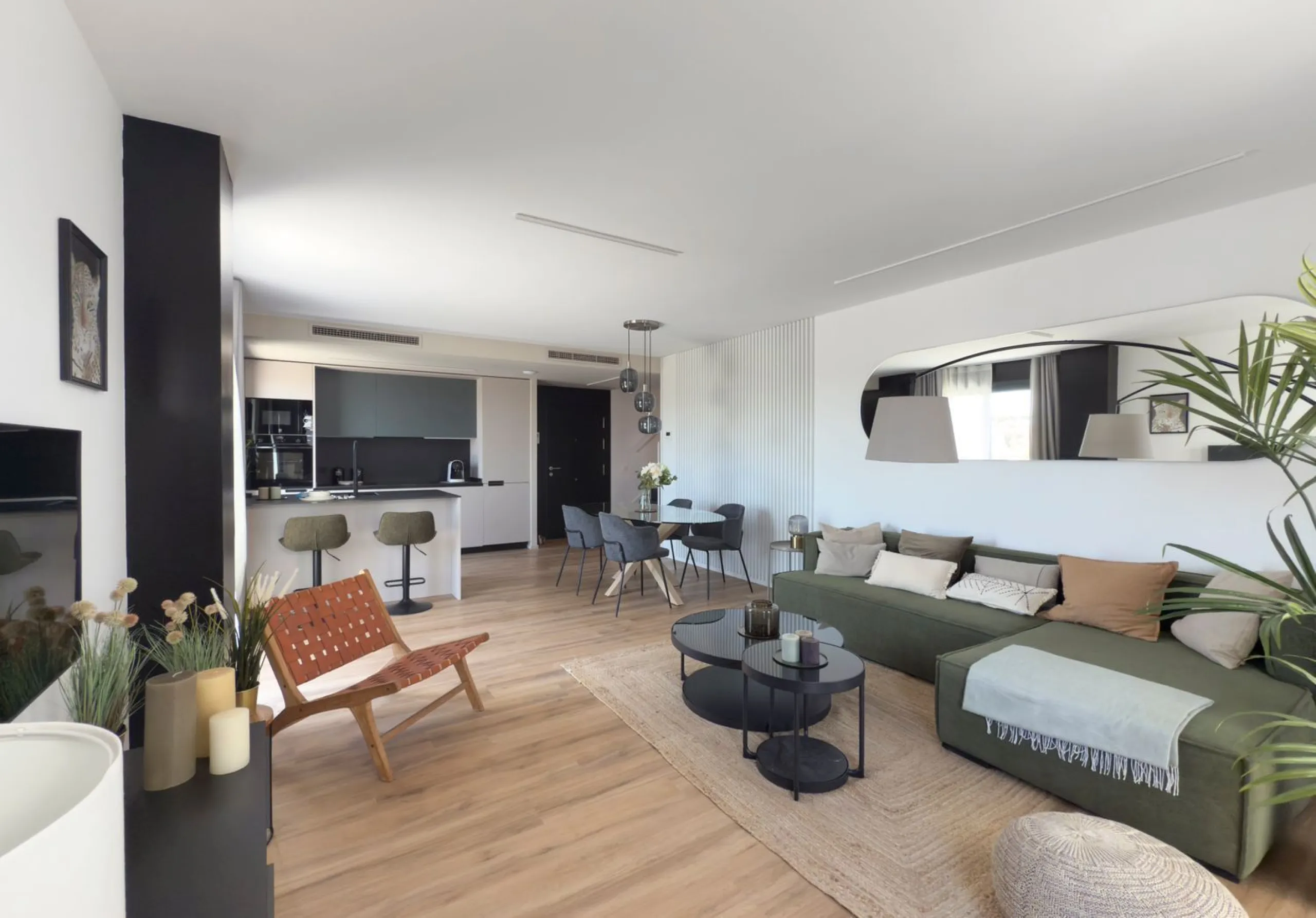 Obra nueva con terrazas, piscina y zonas comunitarias en Sant Boi de Llobregat, Barcelona