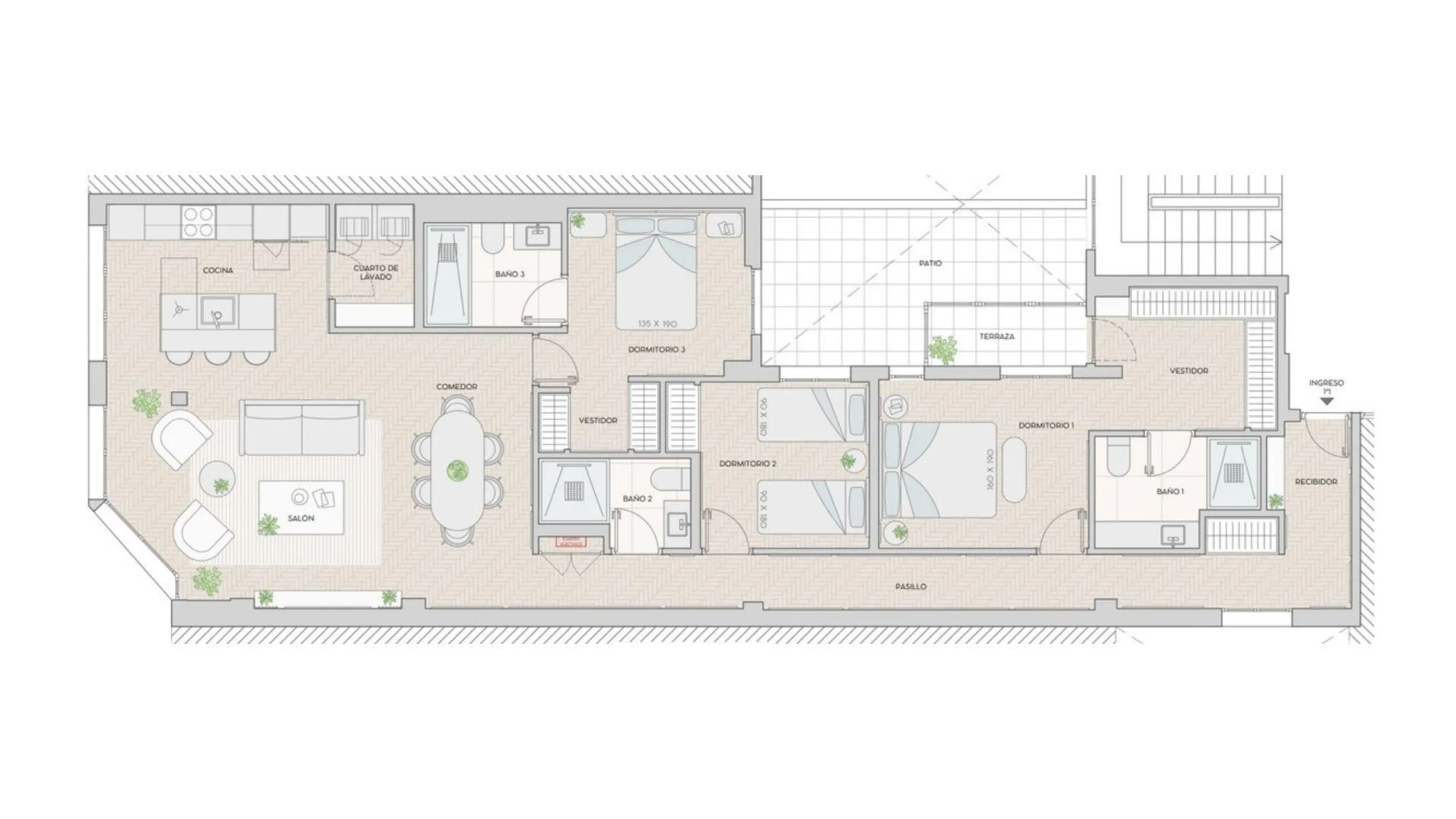 PISO REFORMADO CON TERRAZA Y GARAJE EN LISTA | BARRIO DE SALAMANCA