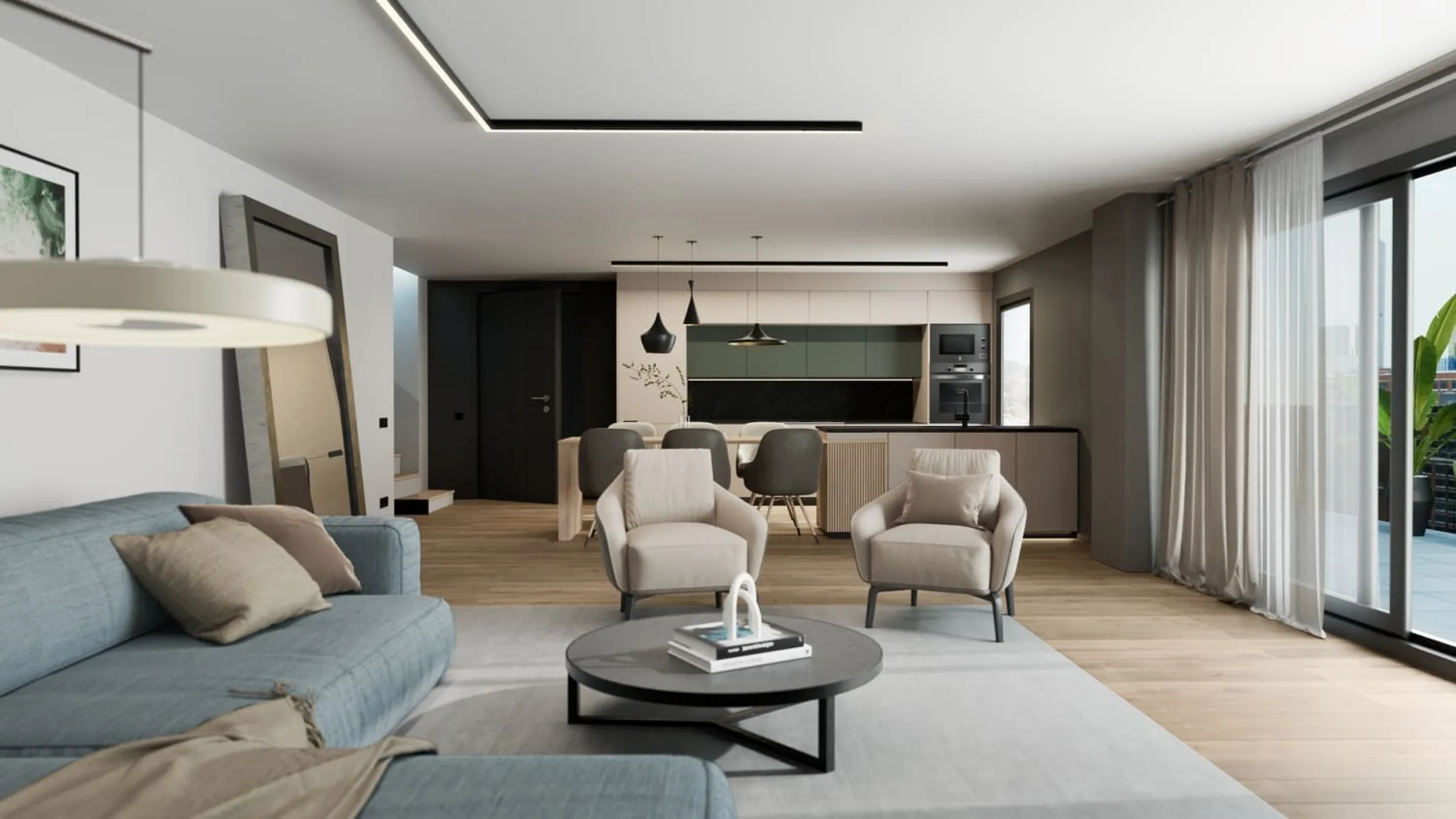 New-build homes with terraces, pool and communal areas in Sant Boi de Llobregat, Barcelona