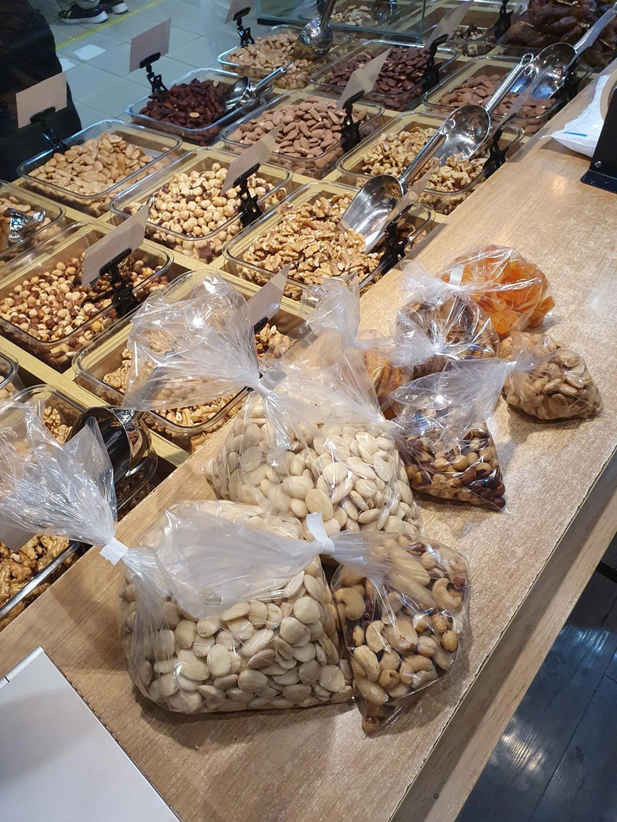 POSITION IN CENTRAL MARKET OF DRIED FRUITS