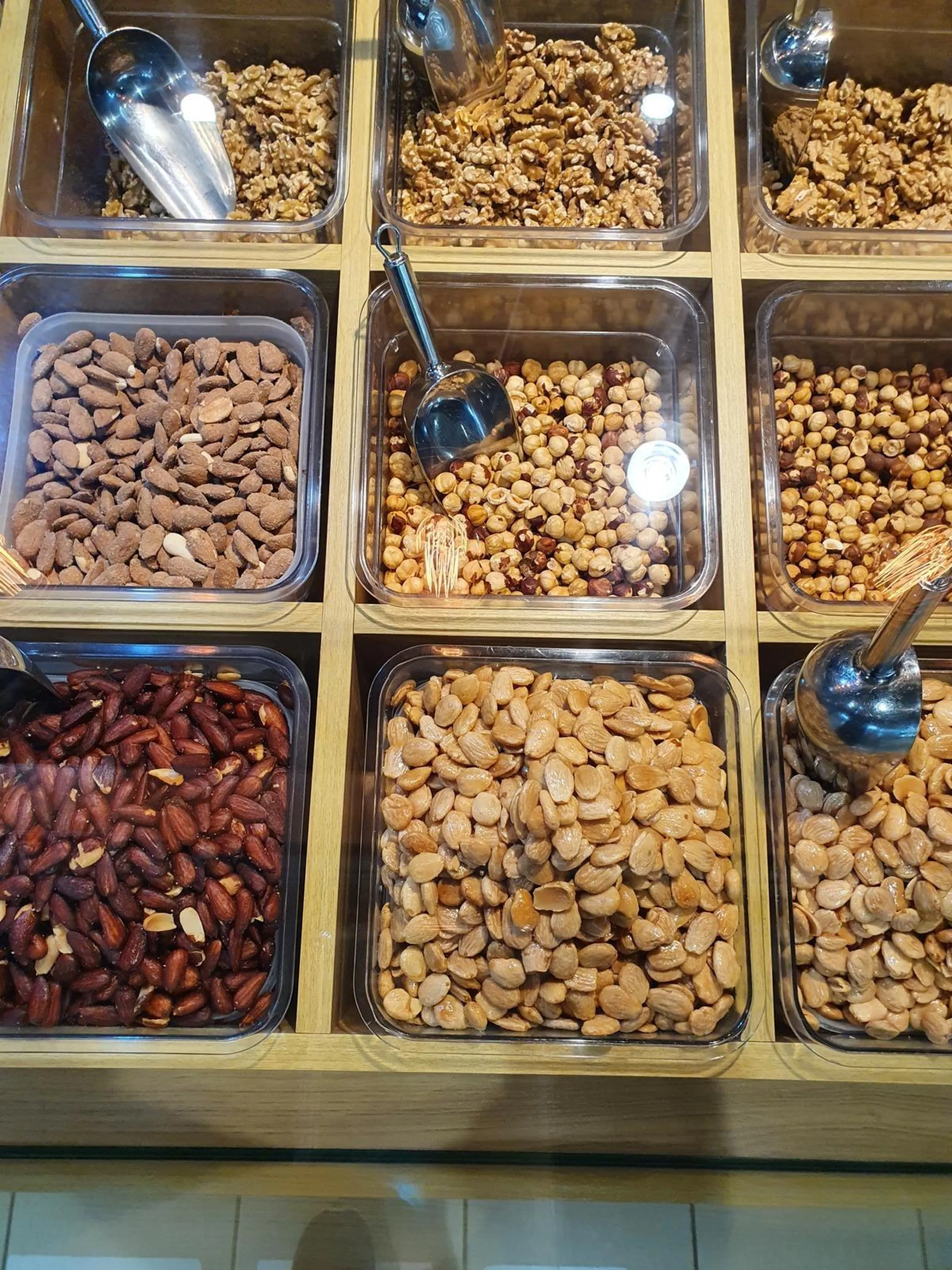 POSITION IN CENTRAL MARKET OF DRIED FRUITS