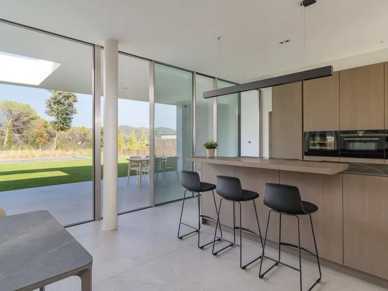 Contemporary Villa with Golf Course and Mountain Views in La Roca del Valles, Barcelona