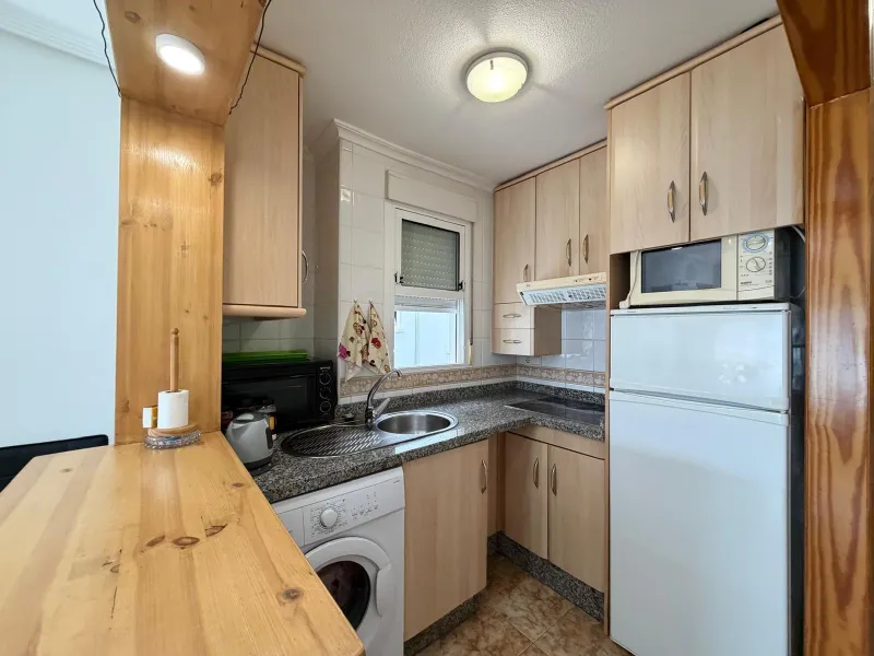 APARTMENT FRONTLINE WITH SEA VIEWS AND 100 METERS FROM THE BEACH. 2 BEDROOMS. 1 BATHROOM. WITH A SURFACE OF 63 M2.