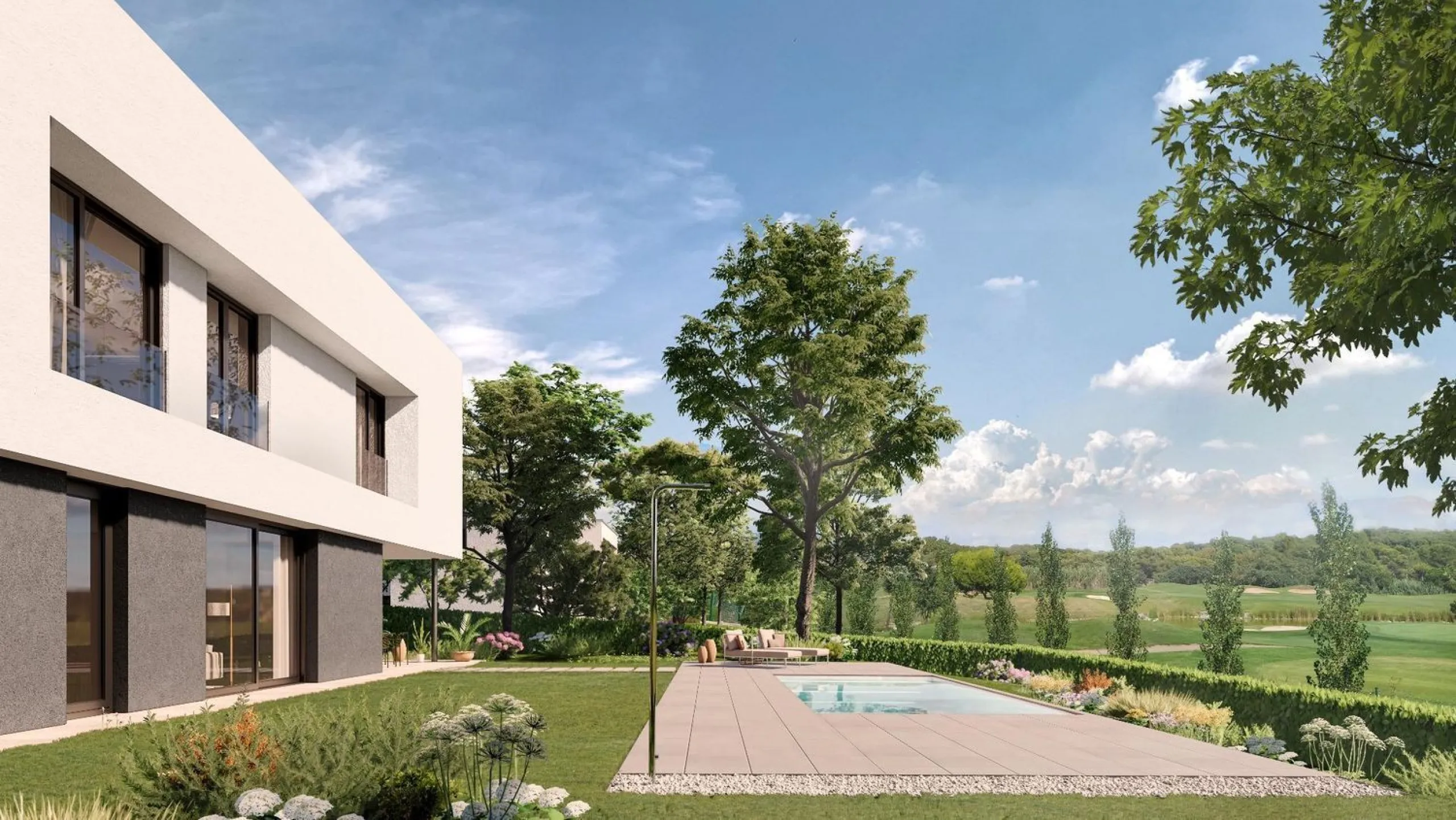 Newly Built Villa Next to the Golf Course in La Roca del Valles, Barcelona