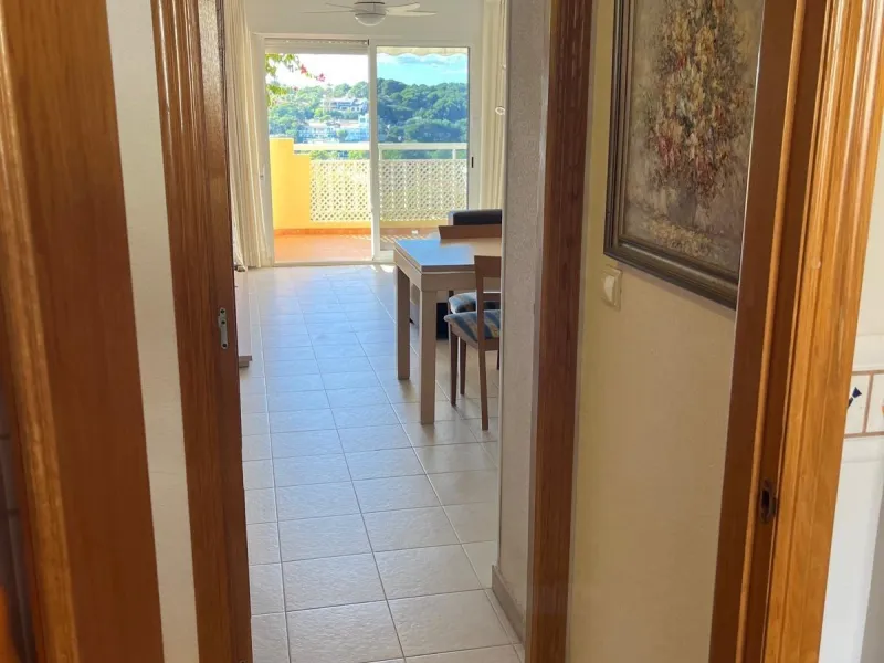APARTAMENTO CON VISTAS AL MAR DE 3 HAB Y 2 BAÑOS CON TERRAZA Y PISCINA
