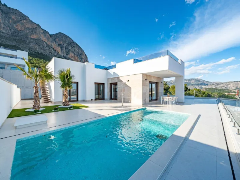 Villas de obra nueva en Polop 🌿