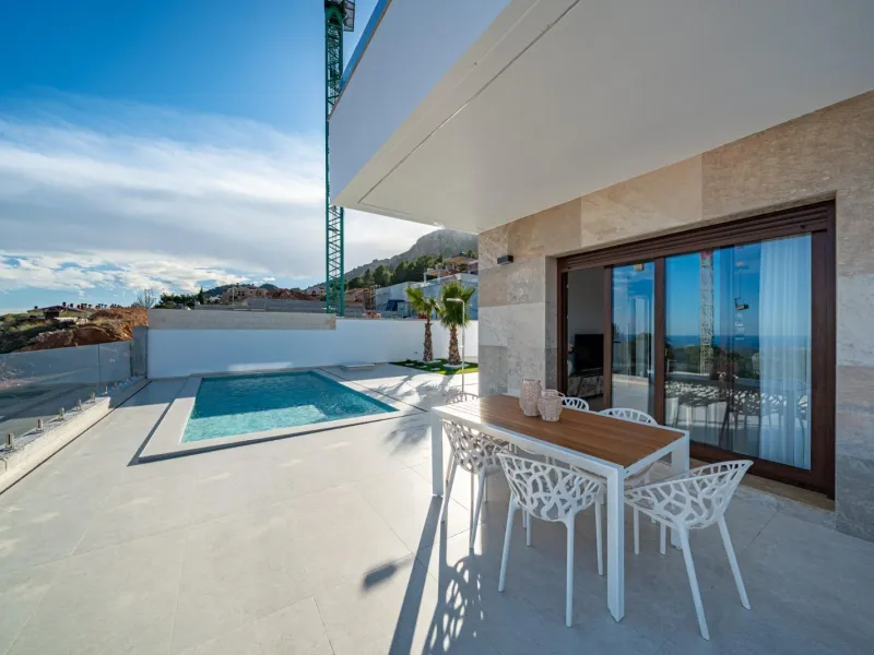 Villas de obra nueva en Polop 🌿
