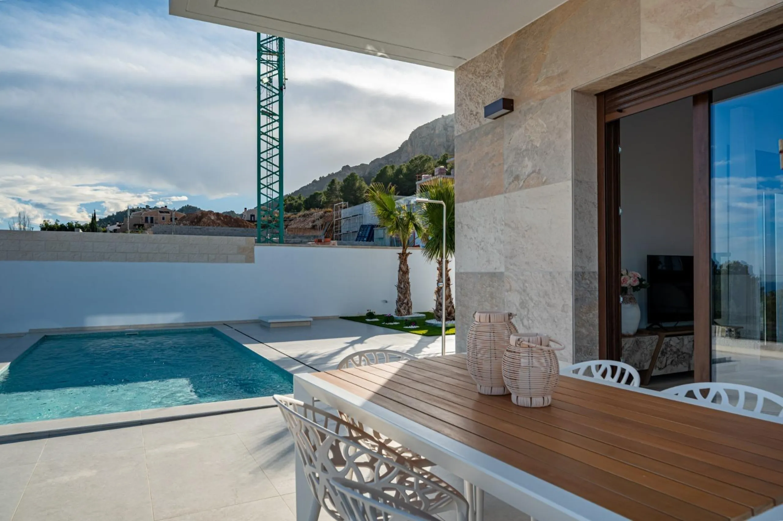 Villas de obra nueva en Polop 🌿