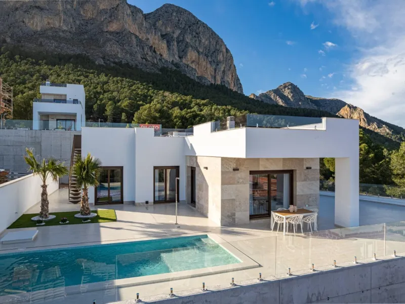 Villas de obra nueva en Polop 🌿