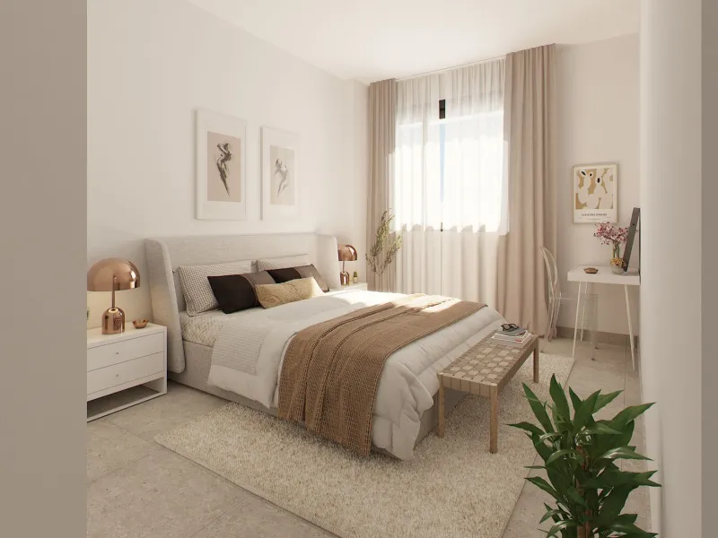 Modernos apartamentos de alta calidad en un complejo residencial en fase de construcción en L'Hospitalet de Llobregat, Barcelona