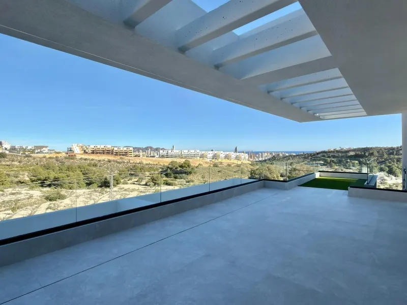 🌅 Apartamento Deluxe de obra nueva con vistas al mar en Balcón de Finestrat
