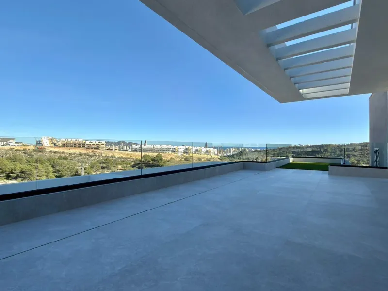 🌅 Apartamento Deluxe de obra nueva con vistas al mar en Balcón de Finestrat