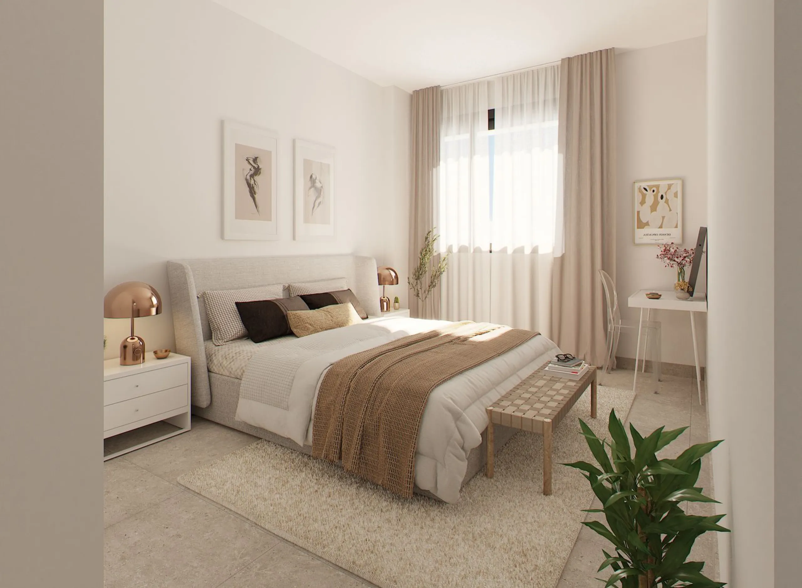 Modern High-Quality Apartments in a Residential Complex Under Construction in L'Hospitalet de Llobregat, Barcelona