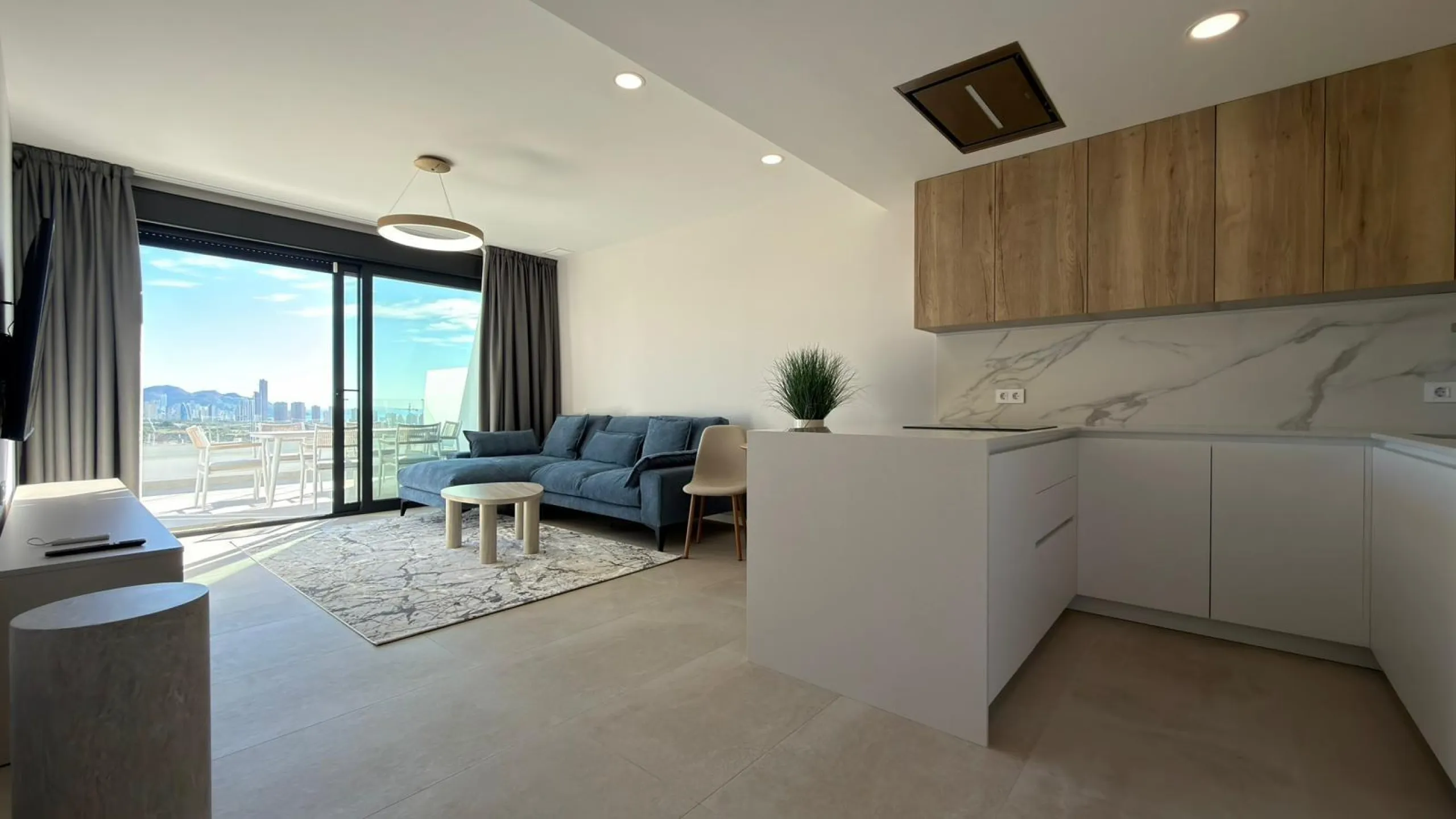 Espectacular apartamento en Camporrosso Serpentine con vistas al mar