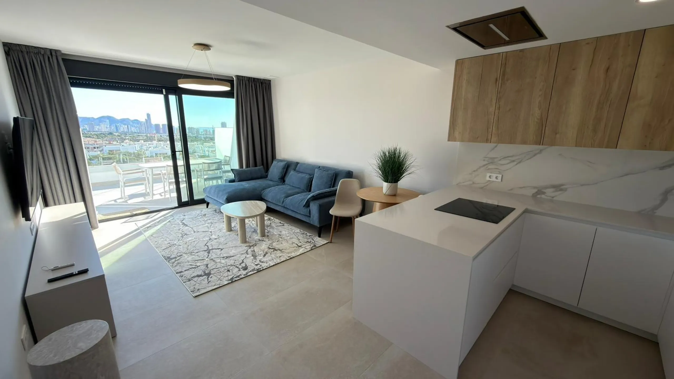 Espectacular apartamento en Camporrosso Serpentine con vistas al mar