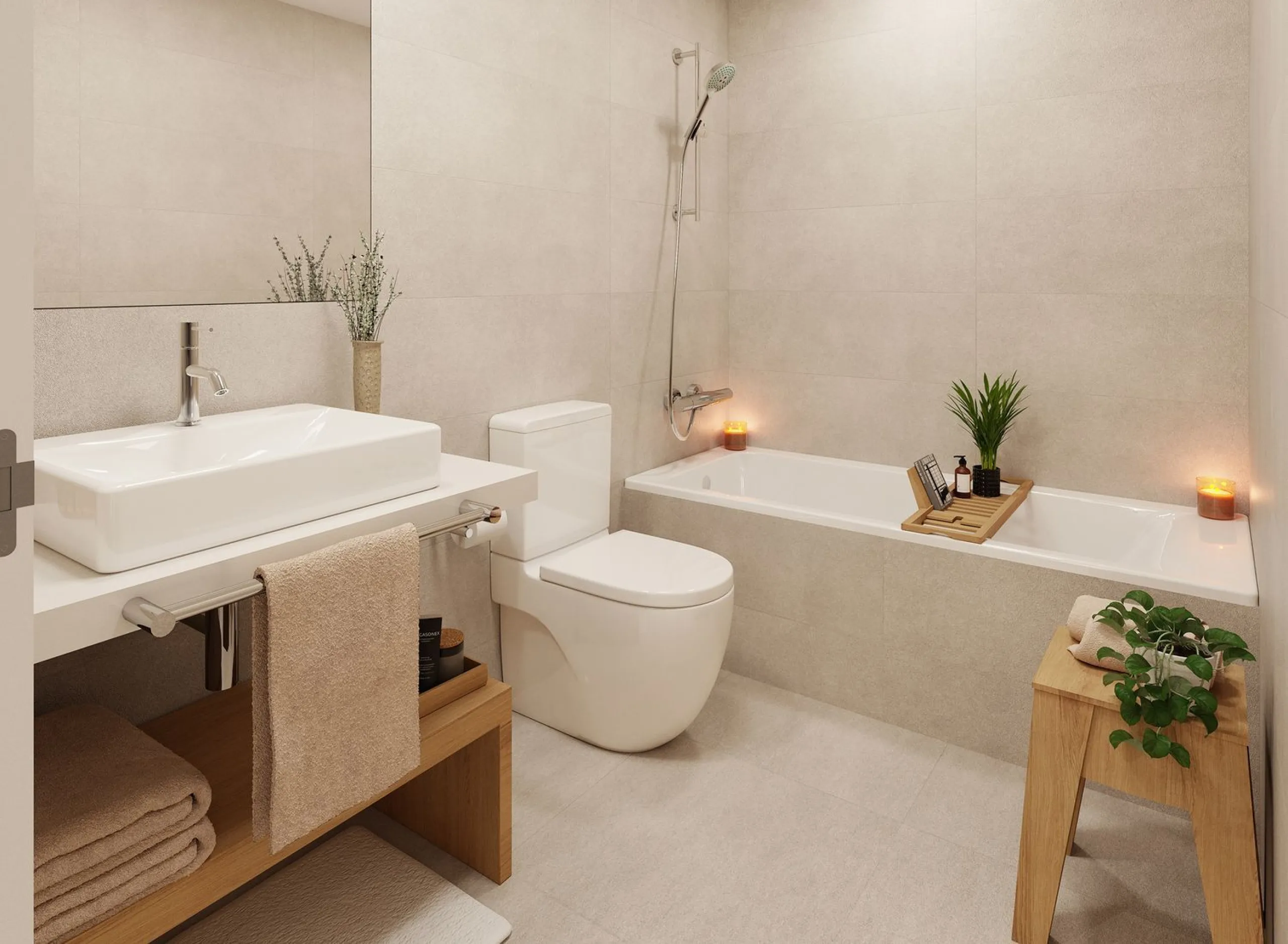 Modern High-Quality Apartments in a Residential Complex Under Construction in L'Hospitalet de Llobregat, Barcelona