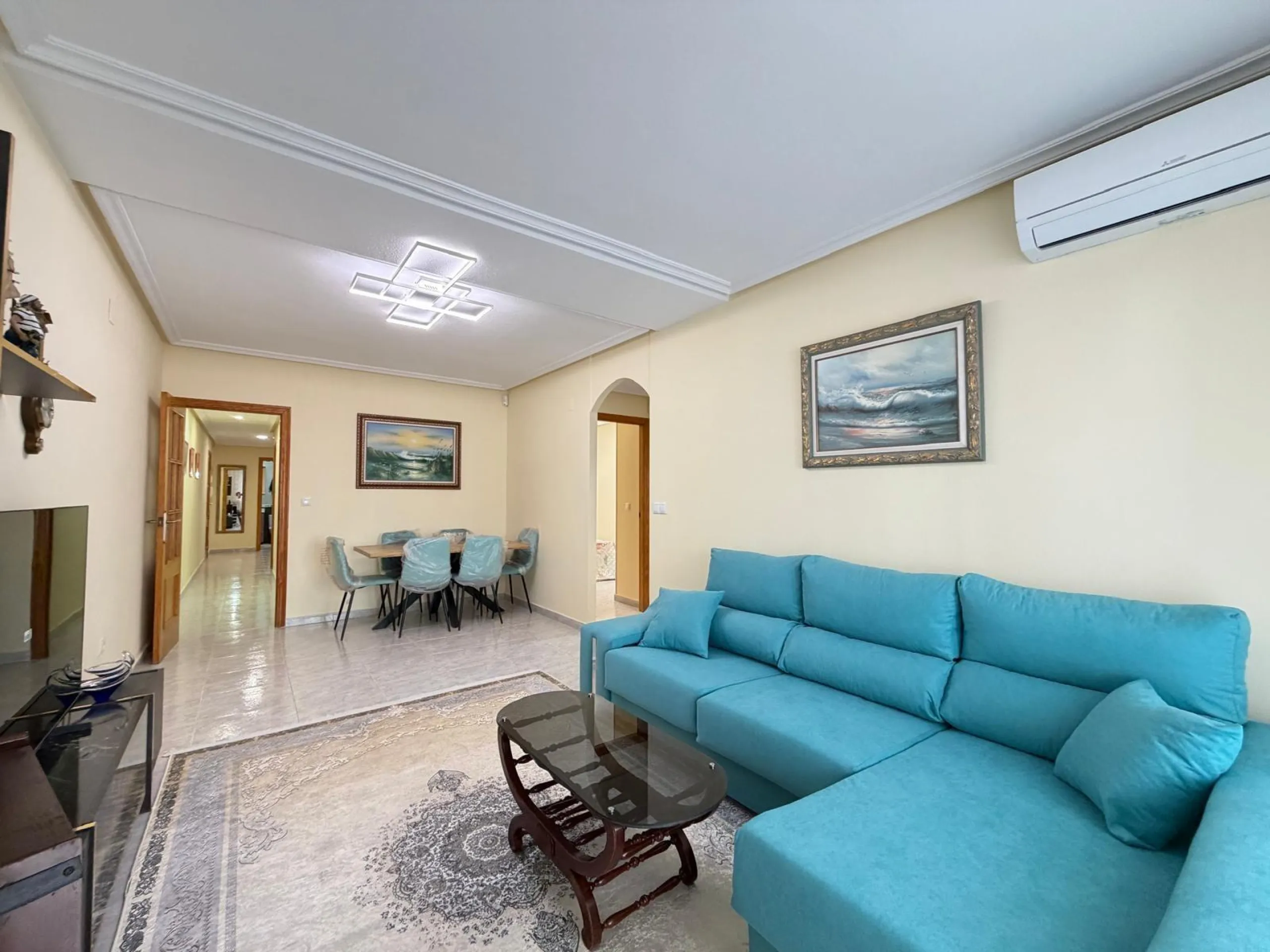 ESPECTACULAR APARTAMENTO CON VISTAS AL MAR A 150 METROS DE PLAYA DEL CURA Y CON 107 M2 DE SUPERFICIE. 3 DORM. 2 BAÑOS.