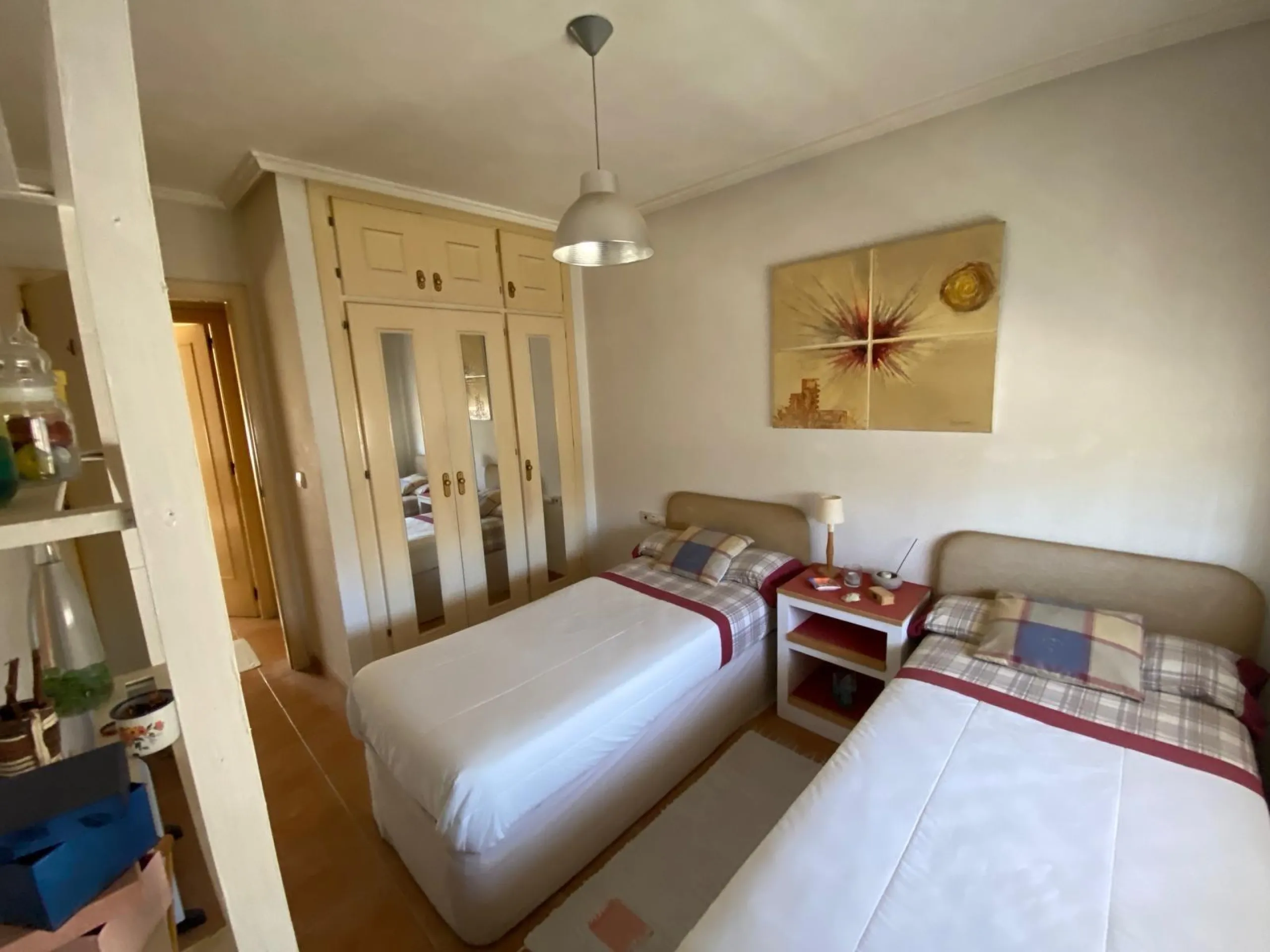 House with large plot, parking, and communal pool