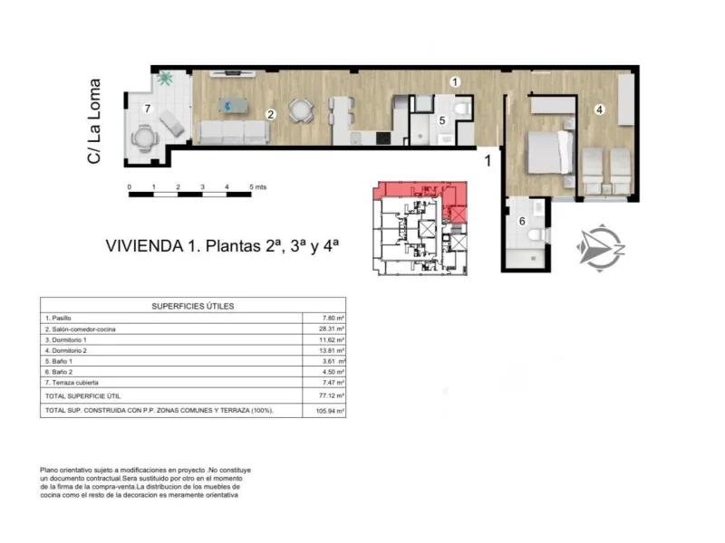 NUEVO APARTAMENTO EN RESIDENCIAL "ALEGRIA 21" CON GARAJE+TRASTERO INCLUIDO. 2 DORM. 2 BAÑOS. 105 M2. PISCINA+SAUNA+BARBACOA.