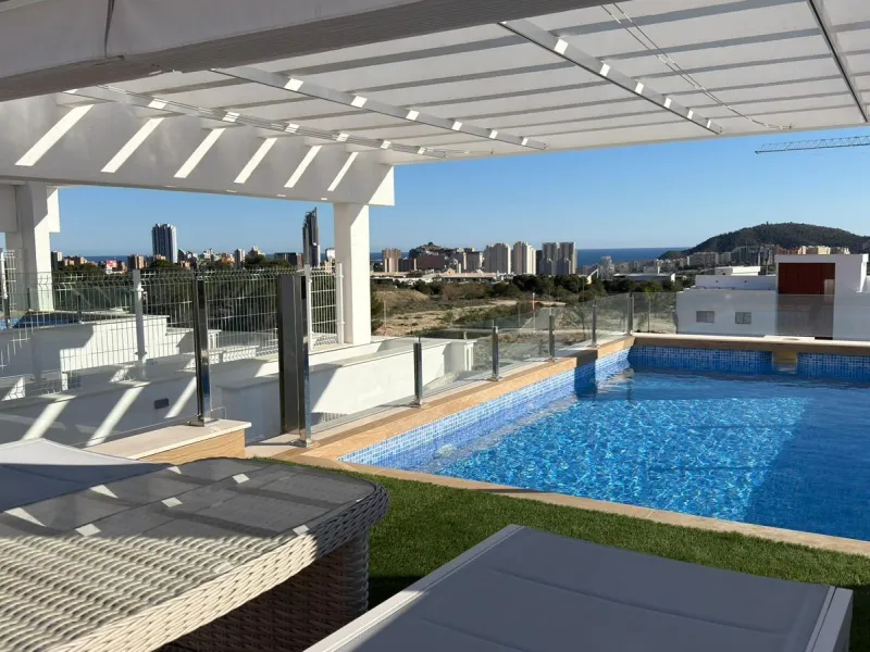 Bungalow con vistas al mar en Finestrat 🌴