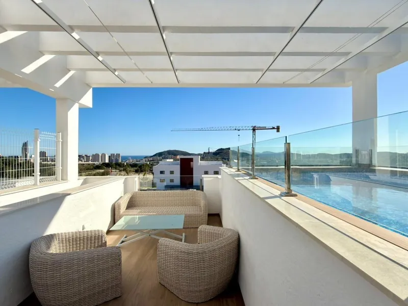 Bungalow con vistas al mar en Finestrat 🌴