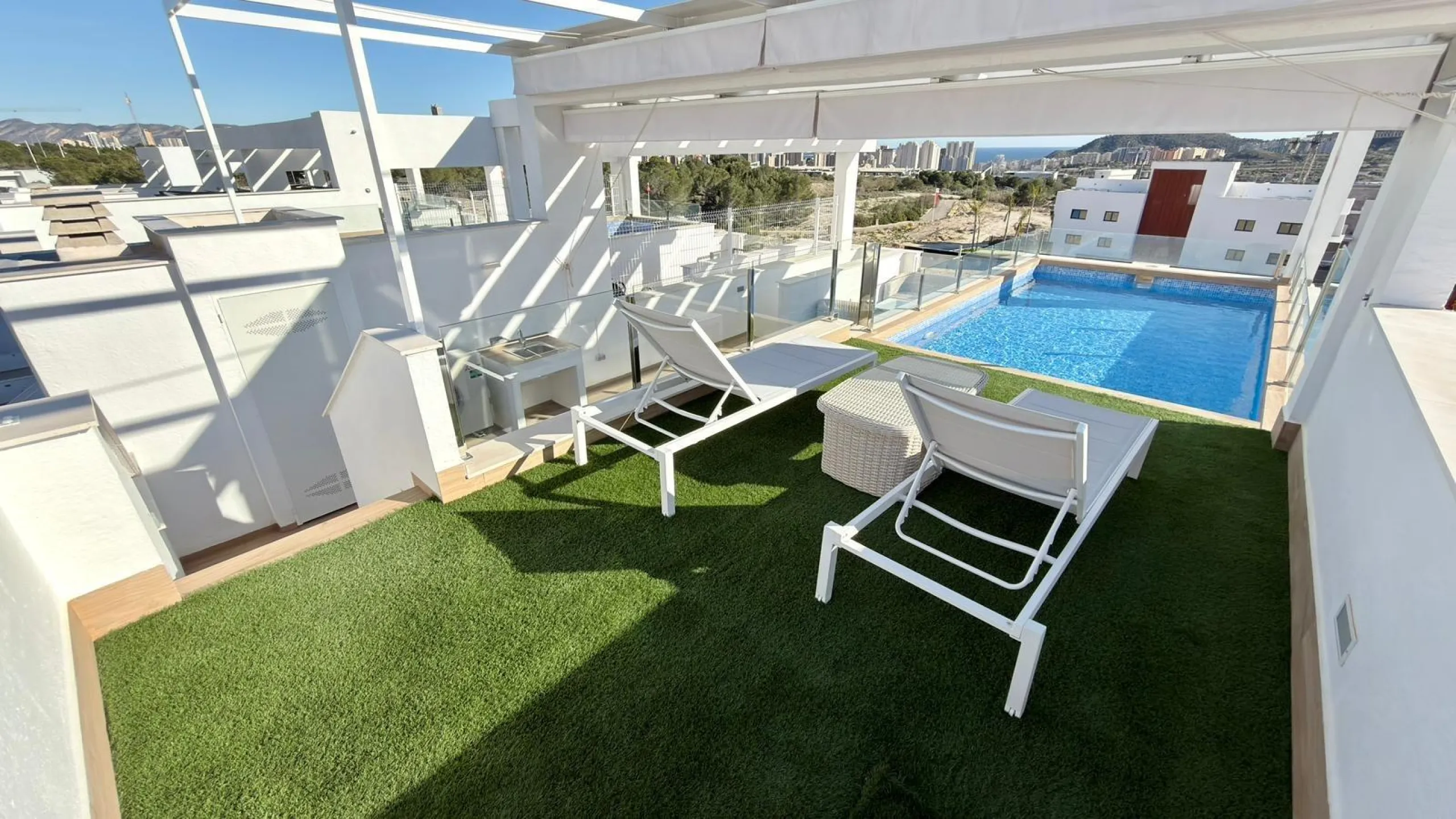 Bungalow con vistas al mar en Finestrat 🌴