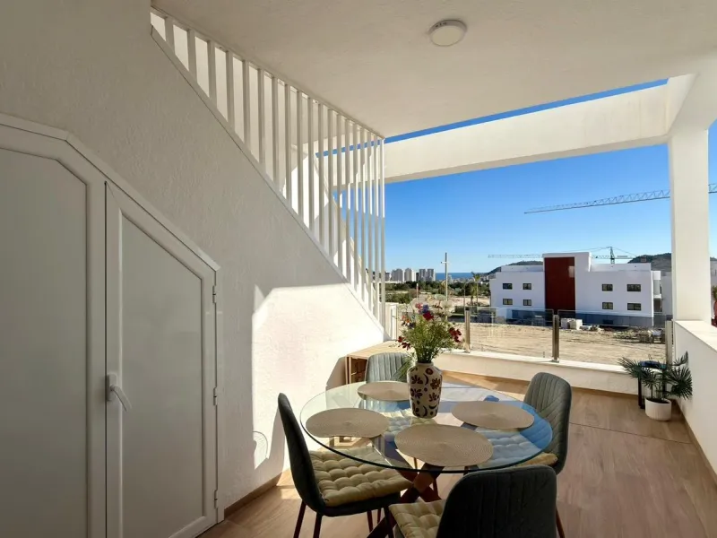 Bungalow con vistas al mar en Finestrat 🌴