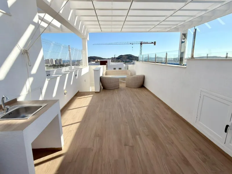 Bungalow con vistas al mar en Finestrat 🌴