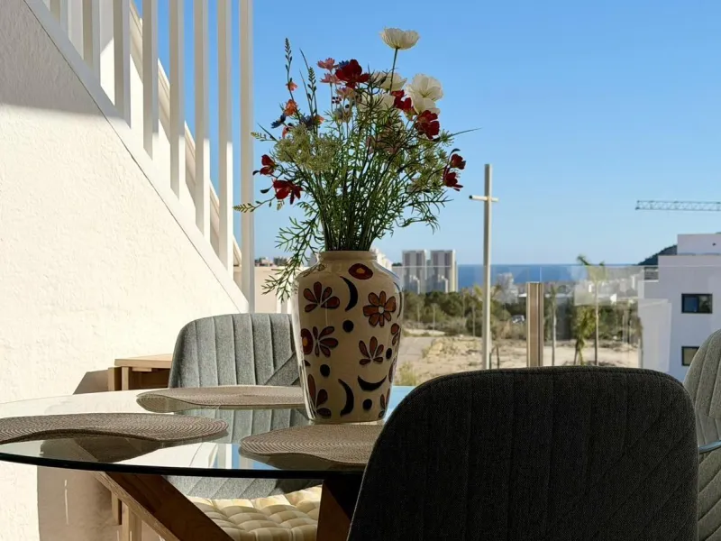 Bungalow con vistas al mar en Finestrat 🌴