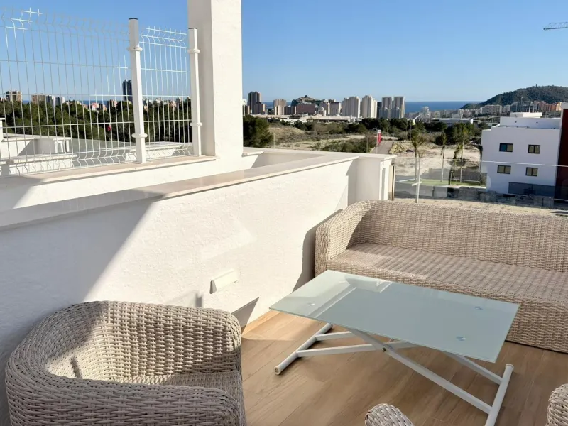 Bungalow con vistas al mar en Finestrat 🌴