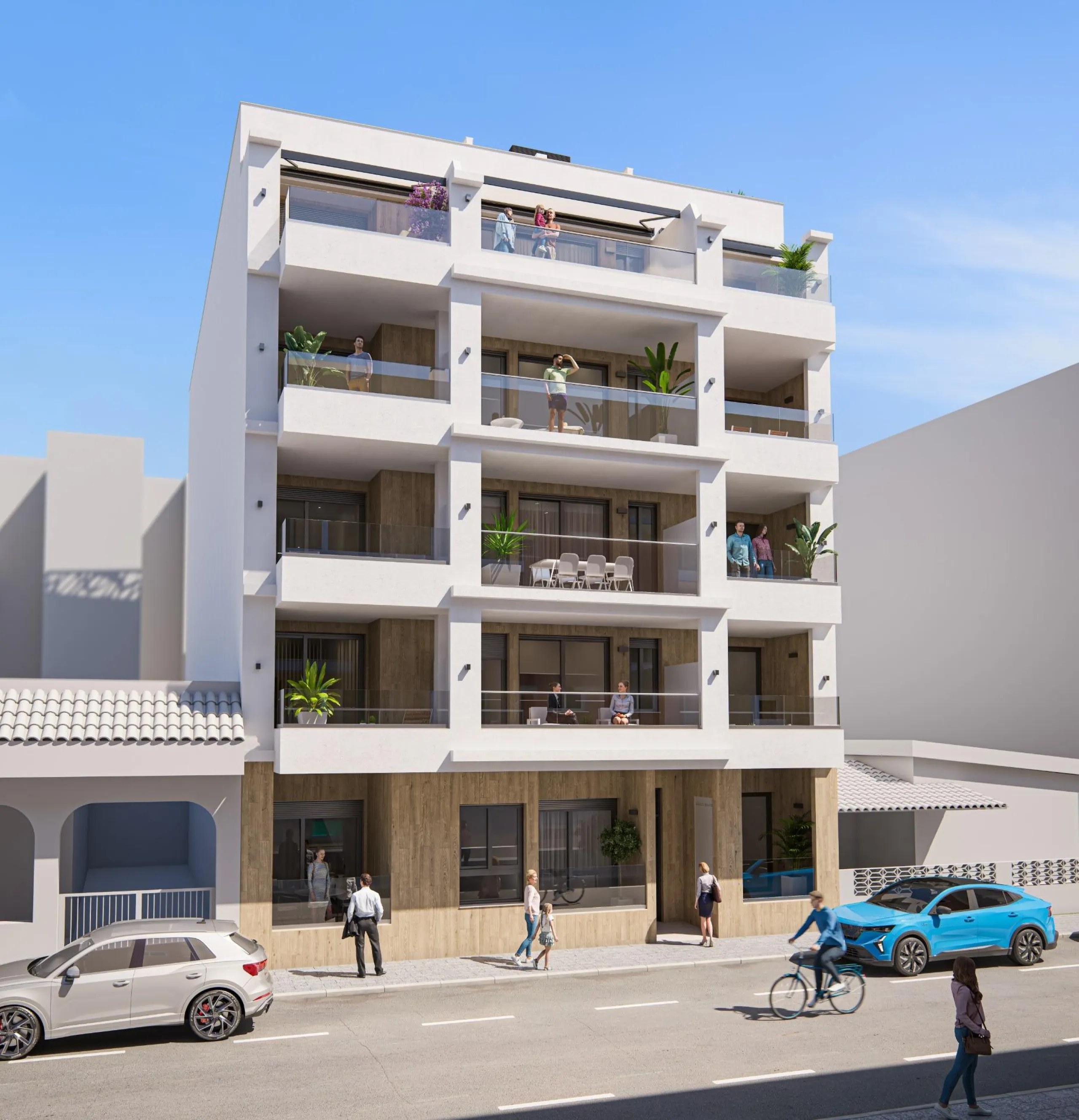 Apartamentos de nueva construcción en el corazón de Torrevieja