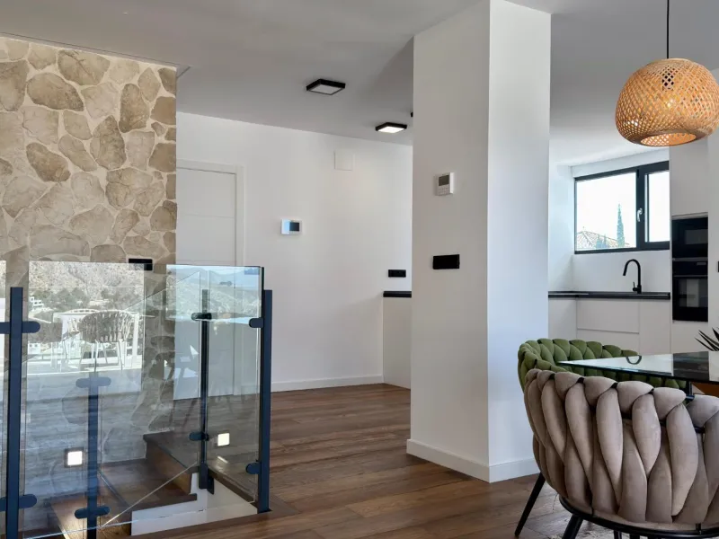 Villa moderna con vistas panorámicas al mar en Sierra de Altea – Costa Blanca