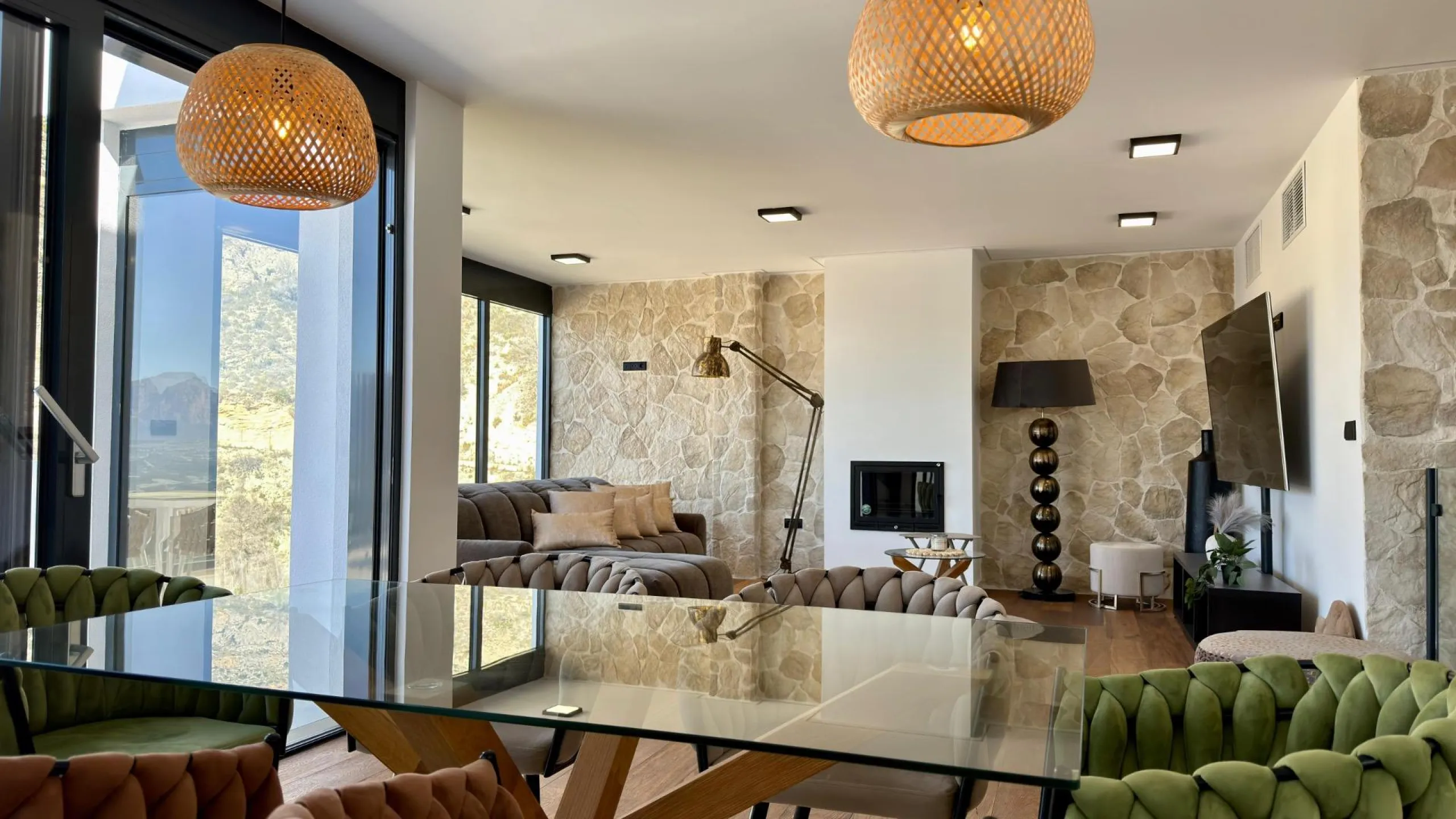 Villa moderna con vistas panorámicas al mar en Sierra de Altea – Costa Blanca