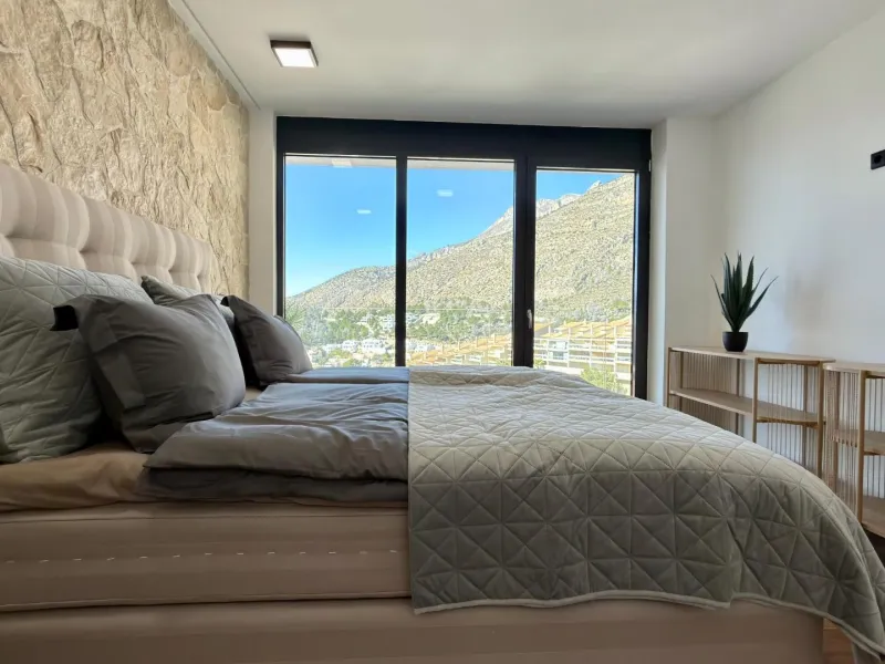 Villa moderna con vistas panorámicas al mar en Sierra de Altea – Costa Blanca