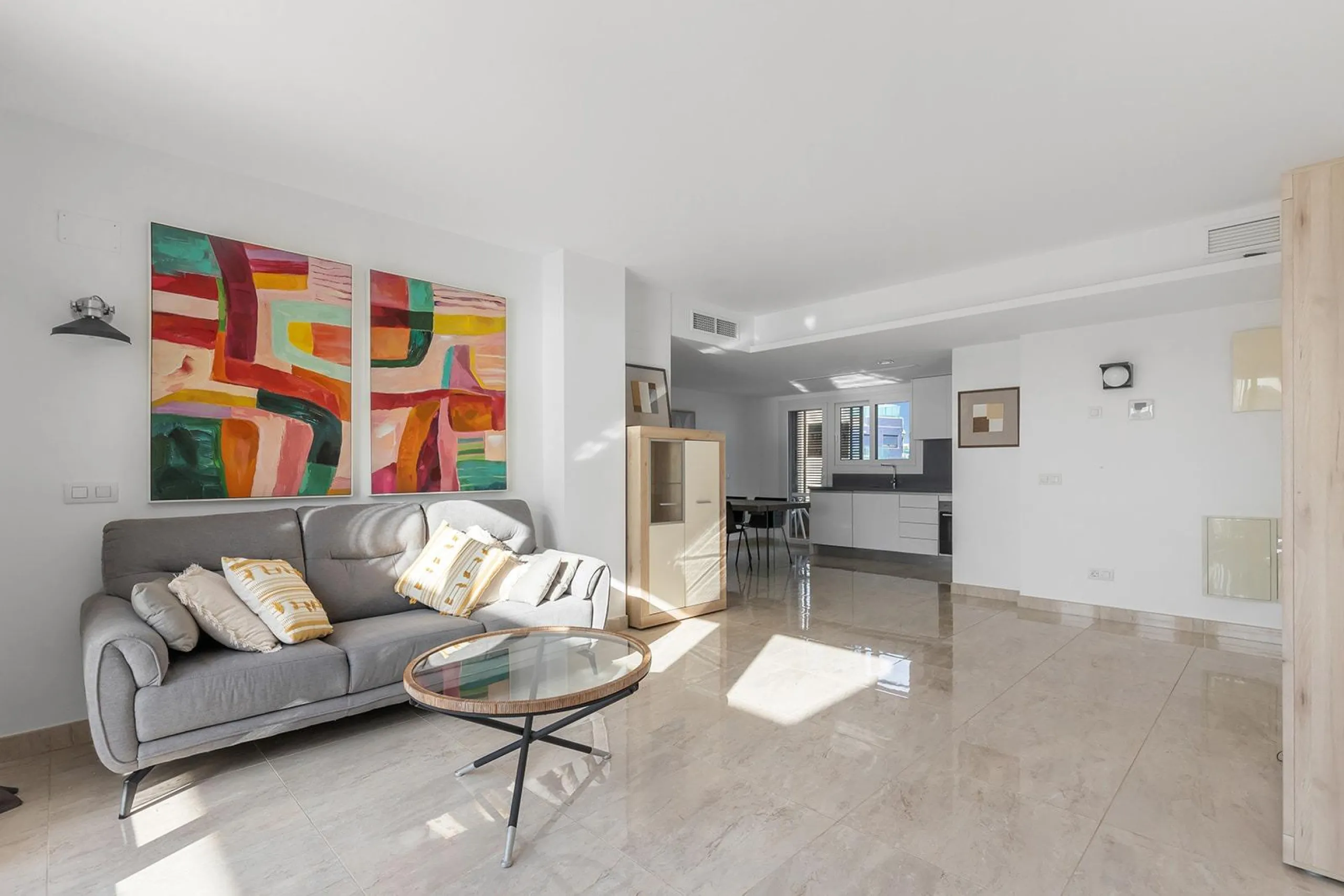 PENTHOUSE WITH SEA VIEWS IN PANORAMA MAR 3 BED. 2 BATHS. GARAGE + STORAGE INCLUDED. AREA OF 139 M2.