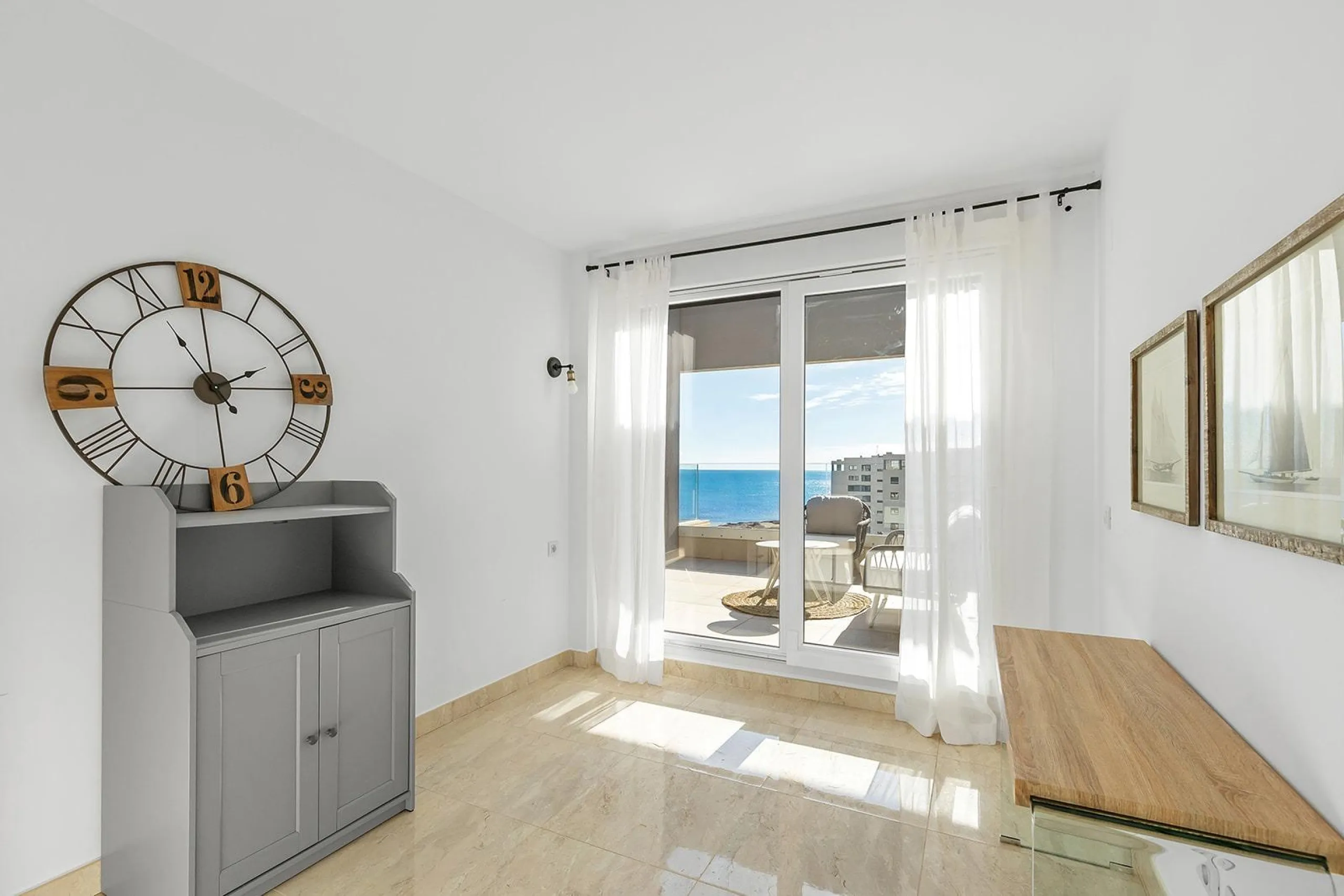 PENTHOUSE WITH SEA VIEWS IN PANORAMA MAR 3 BED. 2 BATHS. GARAGE + STORAGE INCLUDED. AREA OF 139 M2.
