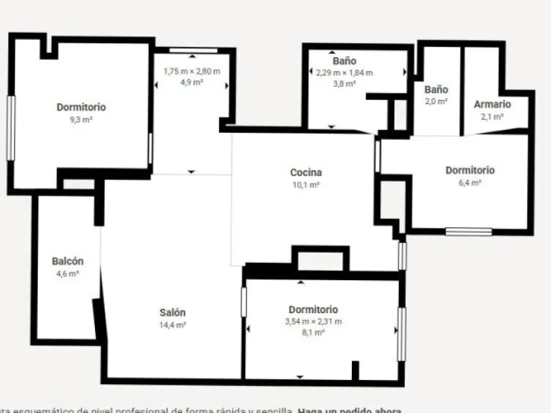 3 bedrooms near the sea – ideal for vacations