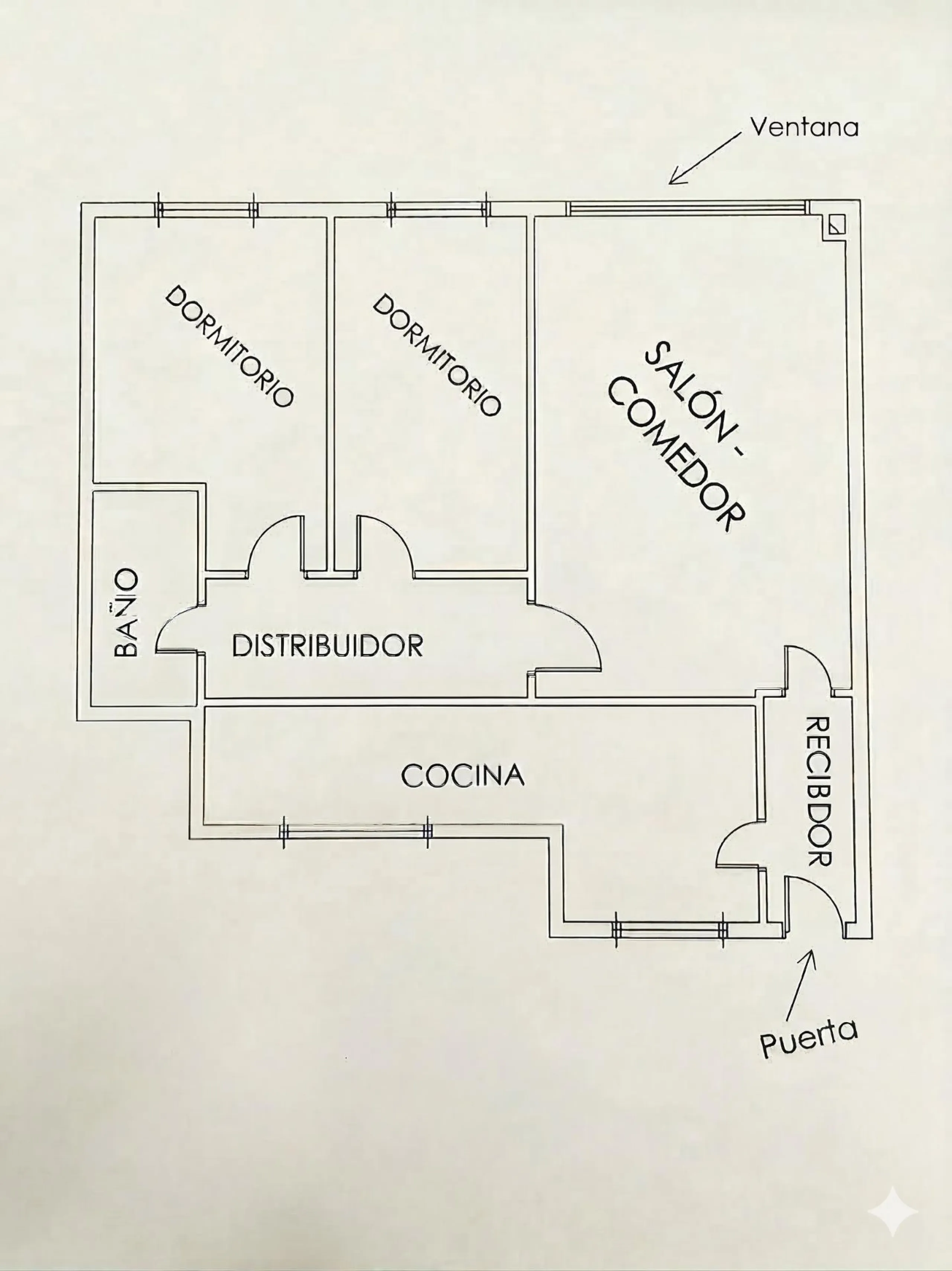 FANTASTIC EXTERIOR APARTMENT ON THE THIRD FLOOR IN TRES OLIVOS - VALVERDE, MADRID